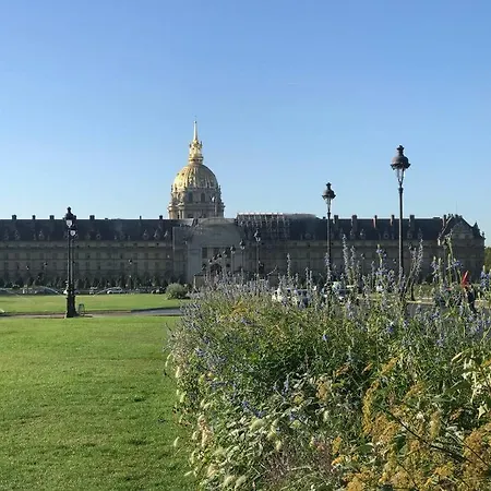 Georgeous Flat Terrace Invalides 2 To 6pers * Paryż