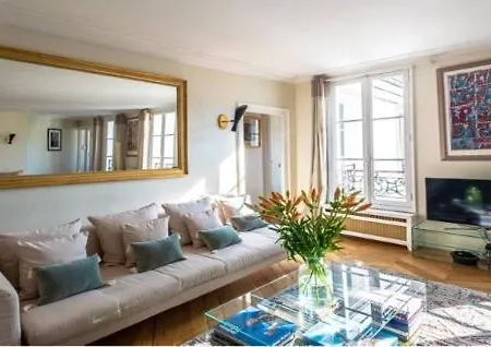 Georgeous Flat Terrace Invalides 2 To 6pers Paryż